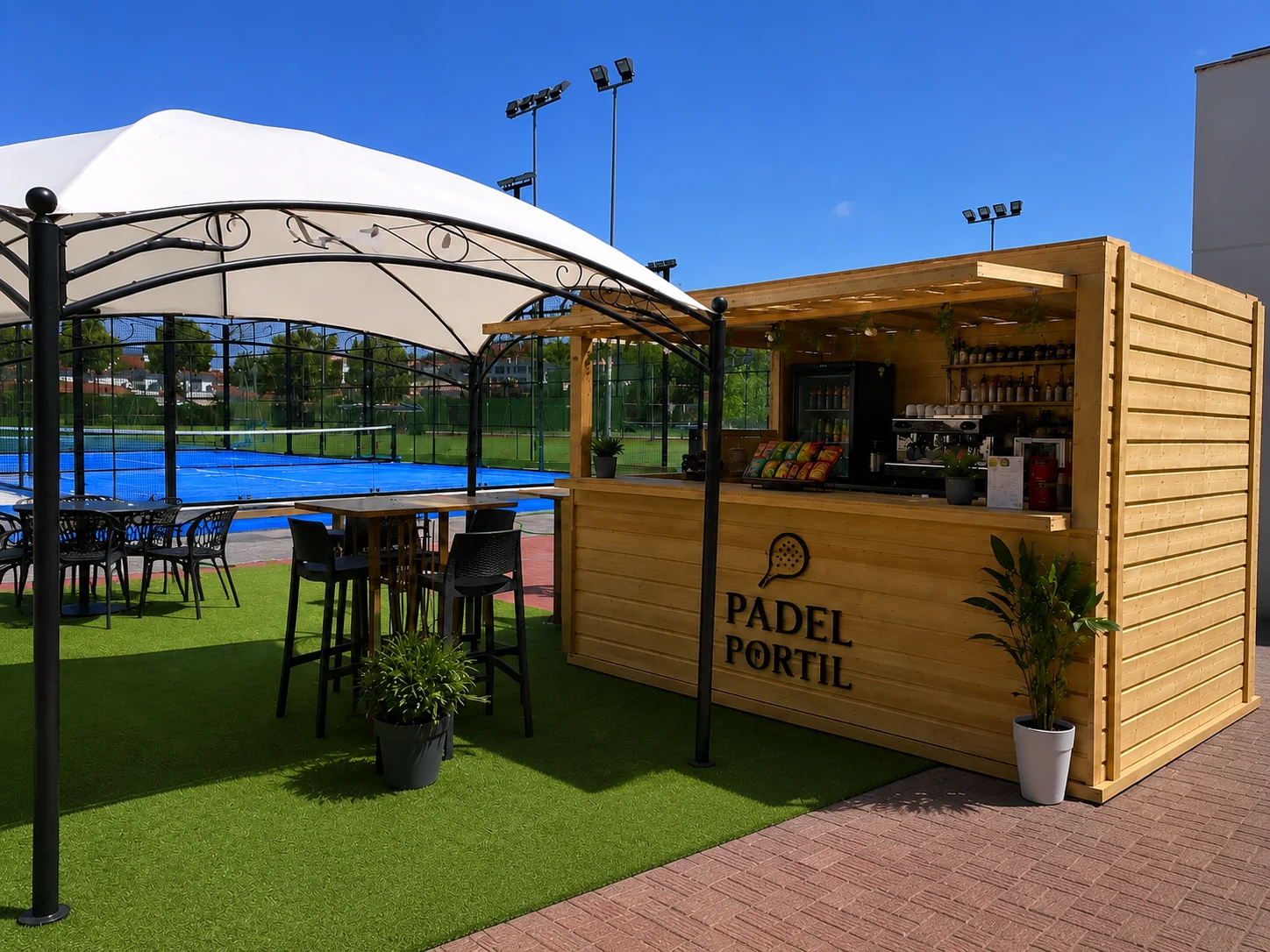 Bar y terraza