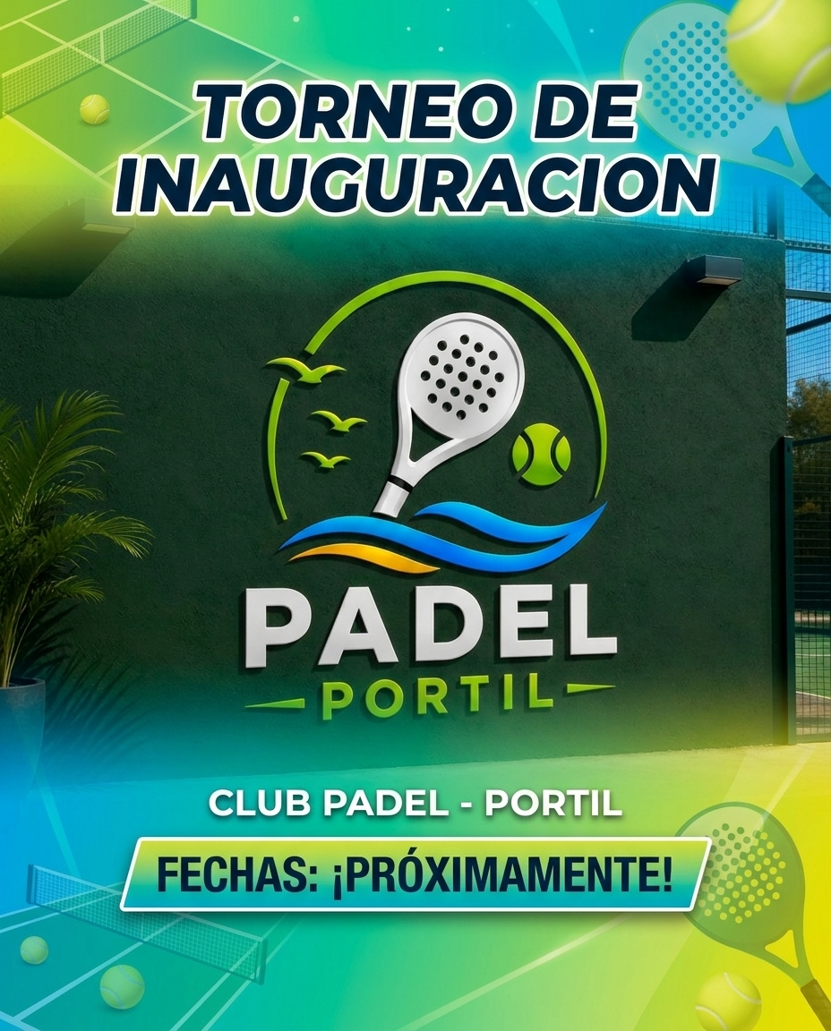 Cartel de torneo-inauguracion
